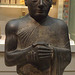 Statue of Gudea in the British Museum, May 2014