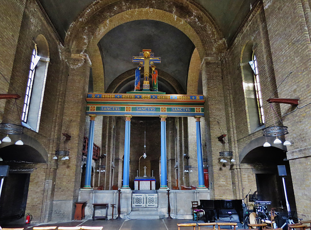 st. barnabas church, shacklewell, hackney, london