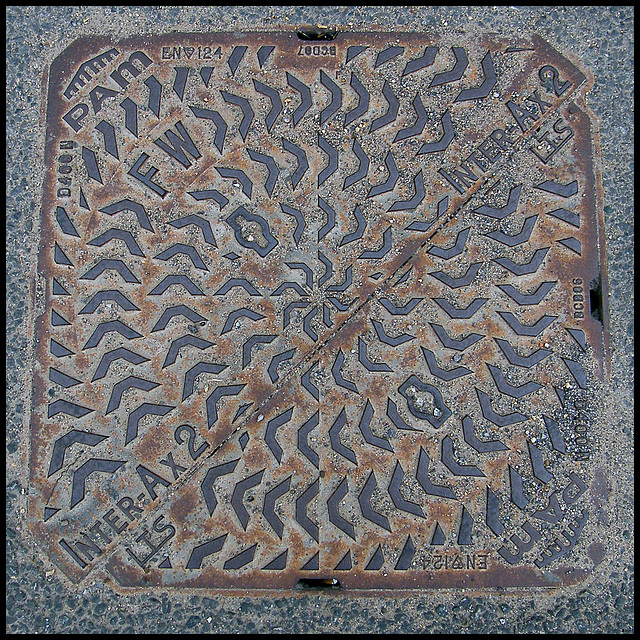 PAM manhole cover