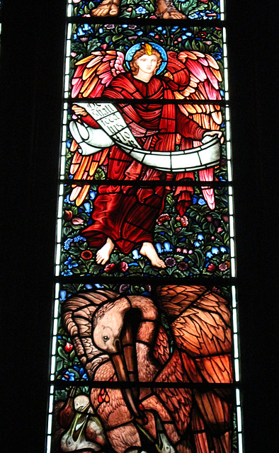 Morris & Co Stained Glass, St Martin's Church, Brampton, Cumbria