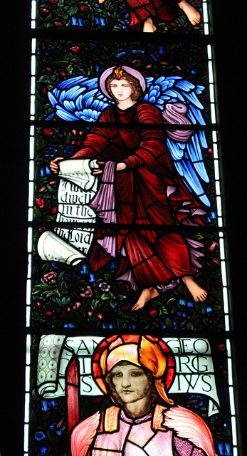 Morris & Co Stained Glass, St Martin's Church, Brampton, Cumbria