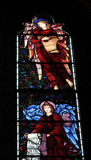 Morris & Co Stained Glass, St Martin's Church, Brampton, Cumbria