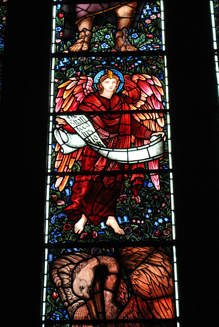 Morris & Co Stained Glass, St Martin's Church, Brampton, Cumbria