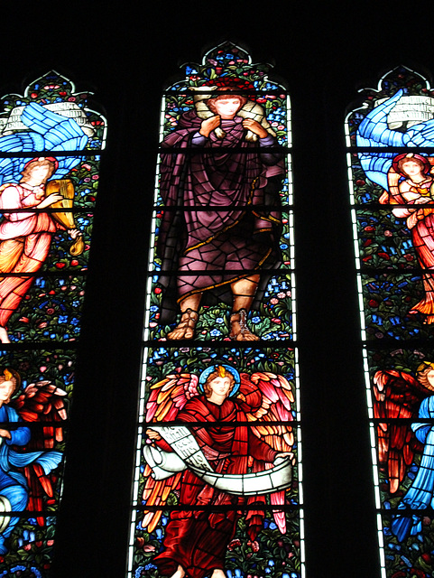 Morris & Co Stained Glass, St Martin's Church, Brampton, Cumbria