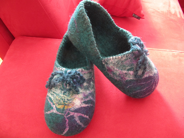 felted slippers005