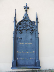 Grabplatte - Kirche Stülpe