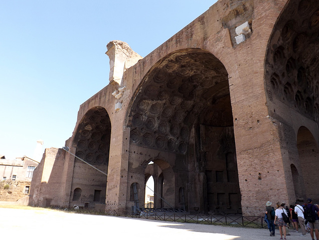 The Basilica of Constantine in the Forum Romanum, July 2012