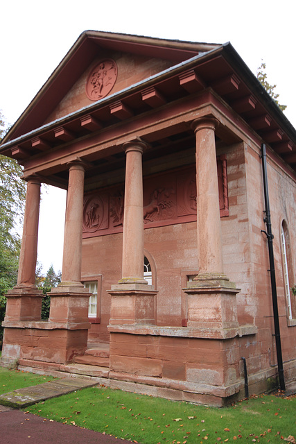 Lodge to Corby Castle, Cumbria