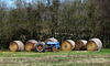 Bales with Tractor