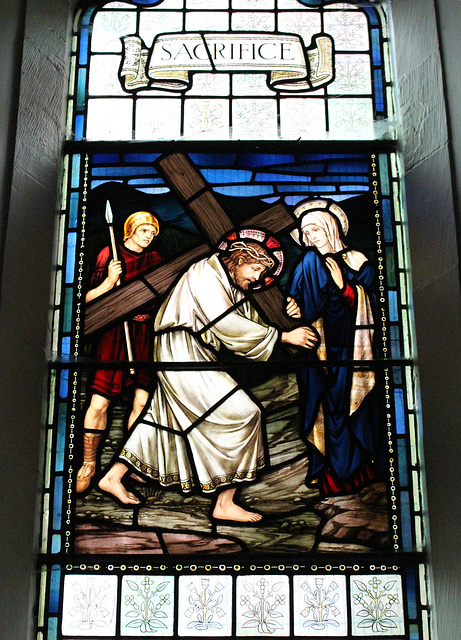 Morris & Co Stained Glass, St Martin's Church, Brampton, Cumbria