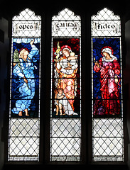 Morris & Co Stained Glass, St Martin's Church, Brampton, Cumbria