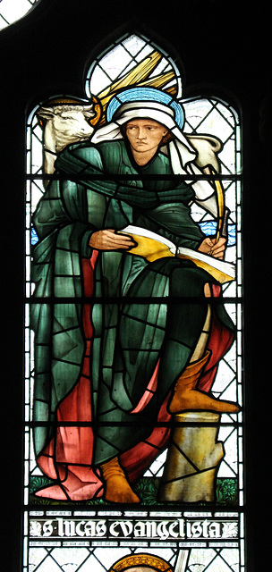 Morris & Co Stained Glass, St Martin's Church, Brampton, Cumbria