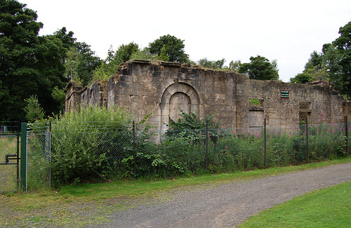 Stables at Plean House, Stirlingshire (abandoned c1970)