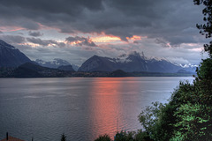 Nuages / Lac de Thoune (CH)