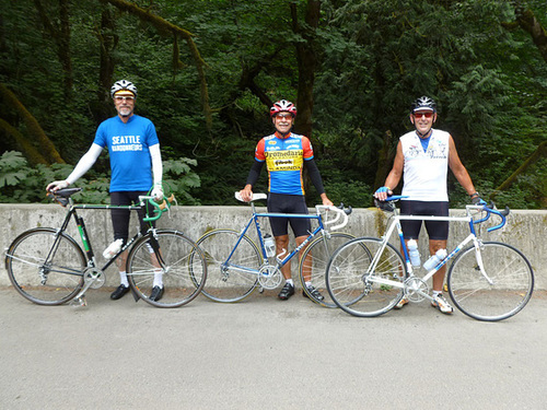 #721891 riding photo. Alan Woods, Jeff Buck, and Gary Molloseau (l to r) (2013)