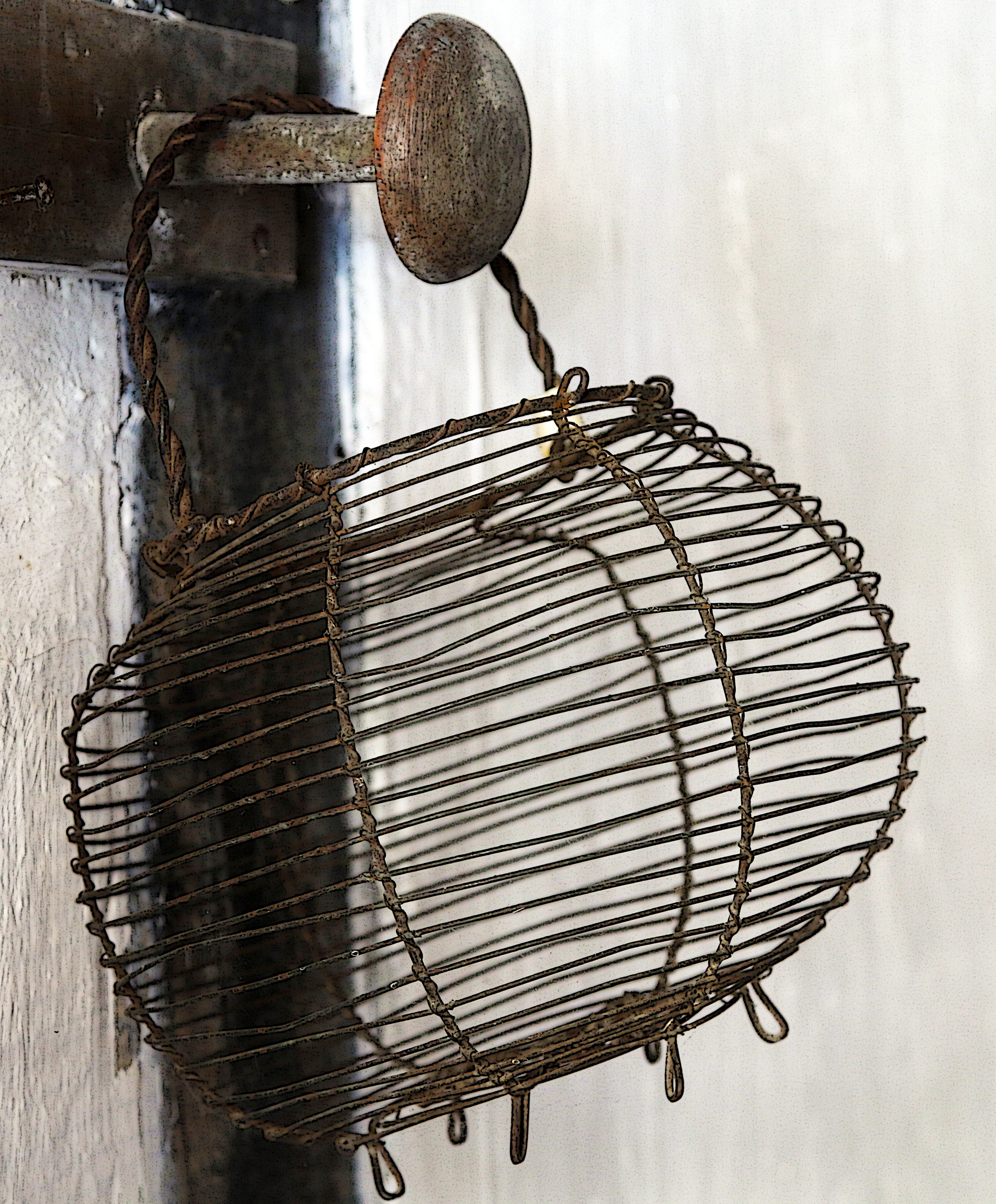 Panier d'autrefois
