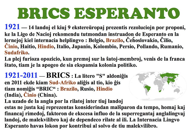 BRICS Esperanto — EO