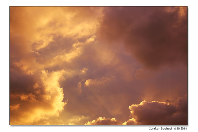 Sunrise Seaford - 6.10.2014