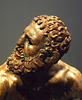 Detail of the Head of the Boxer in the Palazzo Massimo in Rome, July 2012