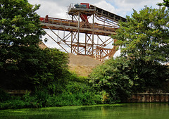 london concrete site, old ford, london