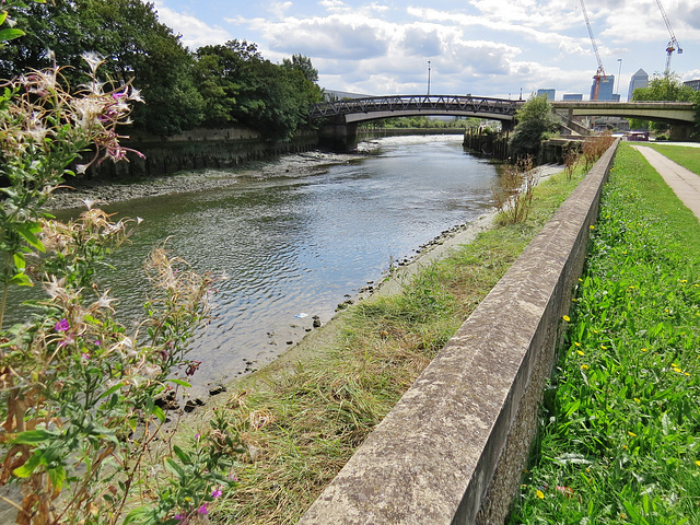 river lea, bromley by bow, london