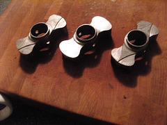 Vagner crowns. The one in the middle has been reworked and lightened, losing its top chevrons in the process