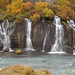 upper end of Hraunfossar