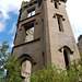 Cambusnethan Priory, Lanarkshire, Scotland burnt c1984