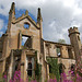 Cambusnethan Priory, Lanarkshire, Scotland burnt c1984