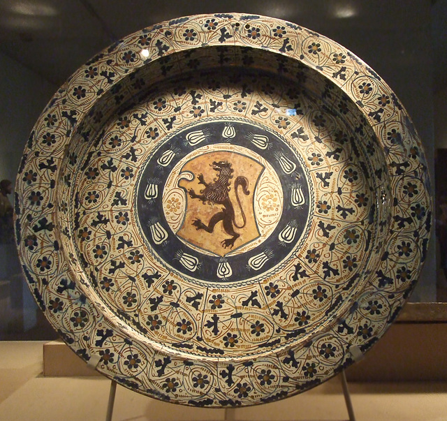 Earthenware Dish in the Cloisters, October 2010