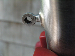 #CT209 Supplemental battery powered tail light mount braze to the back of the seat tube (2009)