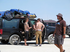Entrance Road for Burning Man 2014 (0347)