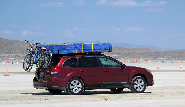 Entrance Road for Burning Man 2014 (03370