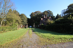 Lodge to Hoddam Castle, Dumfries and Galloway