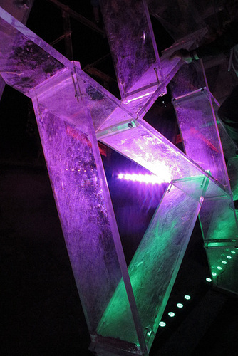 Lucite Pyramid (0430)