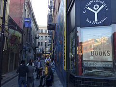 Jack Kerouac Alley, North Beach