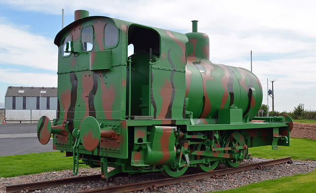 Sir James Fireless Steam Loco rear