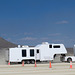 RV Delivery On The Entrance Road To Burning Man 2014 (0338)