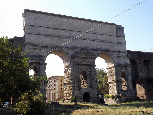 The Porta Maggiore in Rome, June 2012