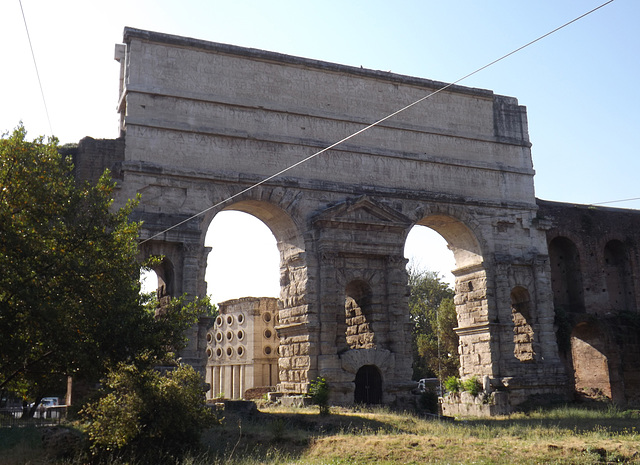 The Porta Maggiore in Rome, June 2012