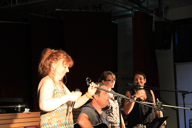 Choeur77 - Soirée chansons à Brantôme - 2013