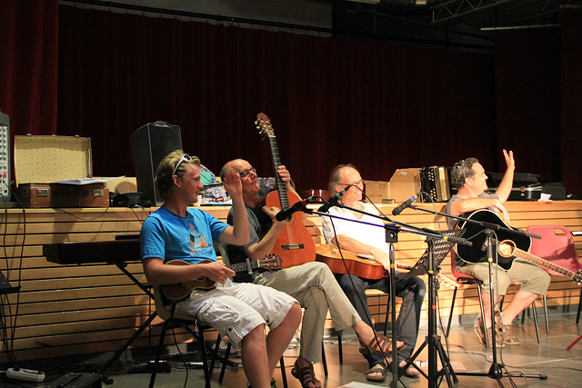 Choeur77 - Soirée chansons à Brantôme - 2013