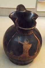 Miniature Red-Figure Chous with an Infant Sitting on a Potty in the British Museum, May 2014