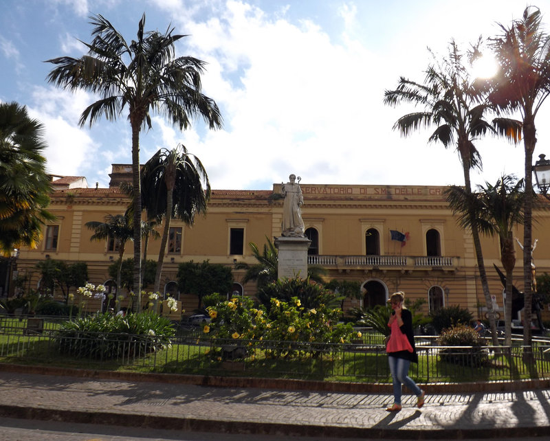 Piazza St. Antonio Abate in Sorrento, June 2013