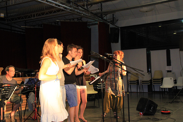 Choeur77 - Soirée chansons à Brantôme - 2013