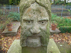 BC:AD sculpture at Mellor Parish Church