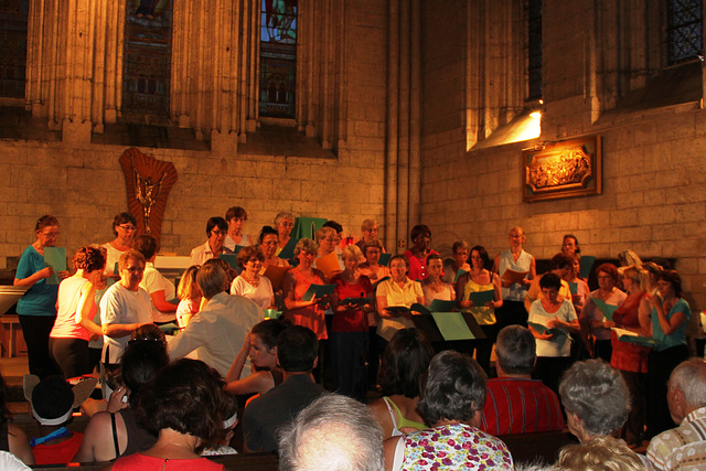 Concert Choeur77 à Brantôme - 2013