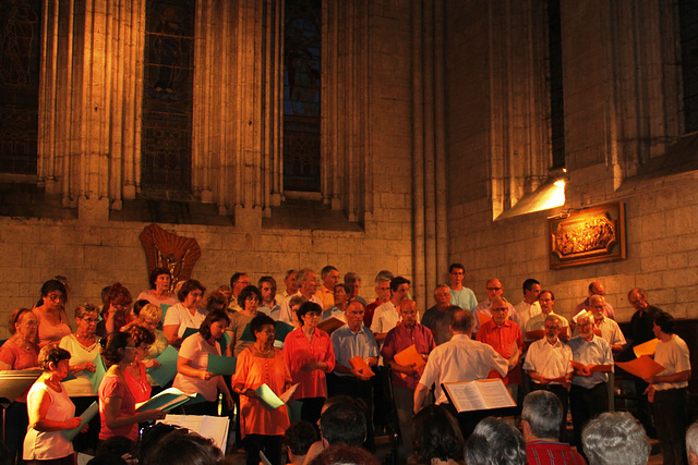 Concert Choeur77 à Brantôme - 2013