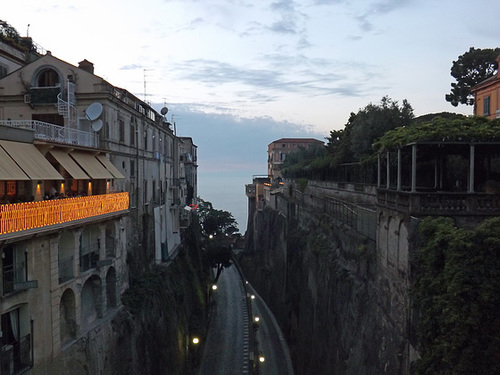 Street in Sorrento, June 2013