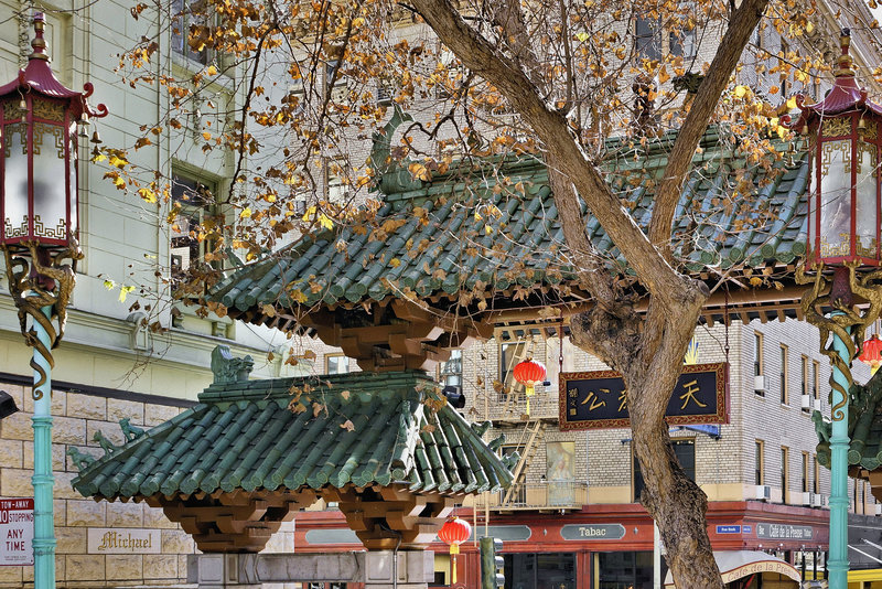 The Dragon Gate, #1 – Grant Avenue at Bush Street, Chinatown, San Francisco, California